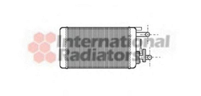 VAN WEZEL 17006106 -  Теплообменник, отопление салона